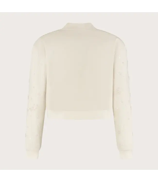 CR0387/White  Lola Bomberjacket