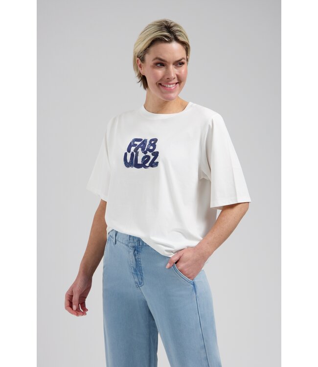 CR0435/White  Milani T-shirt