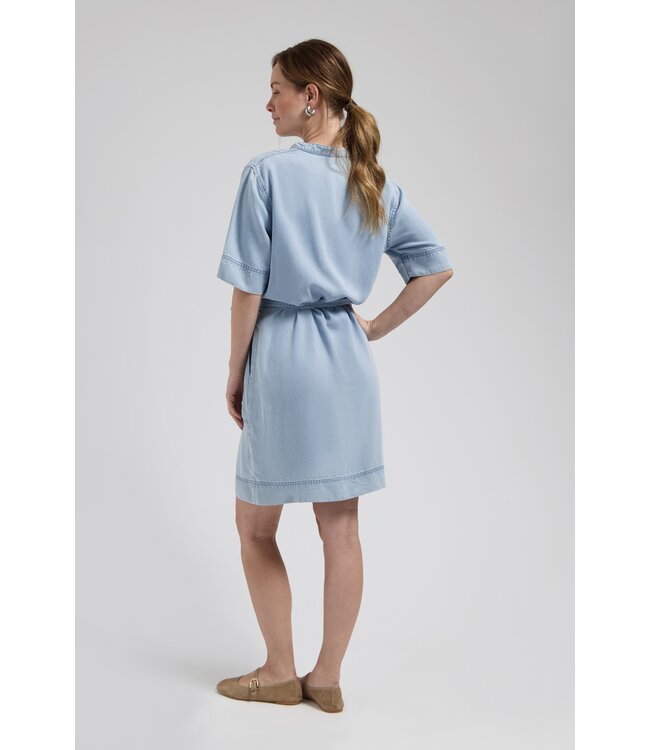 CR0440/LightBlue  Kayley dress