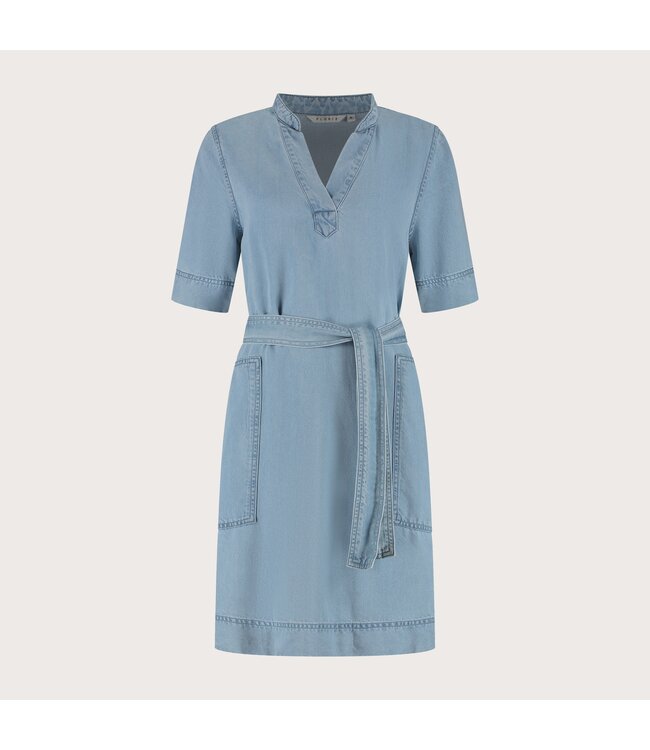 CR0440/LightBlue  Kayley dress
