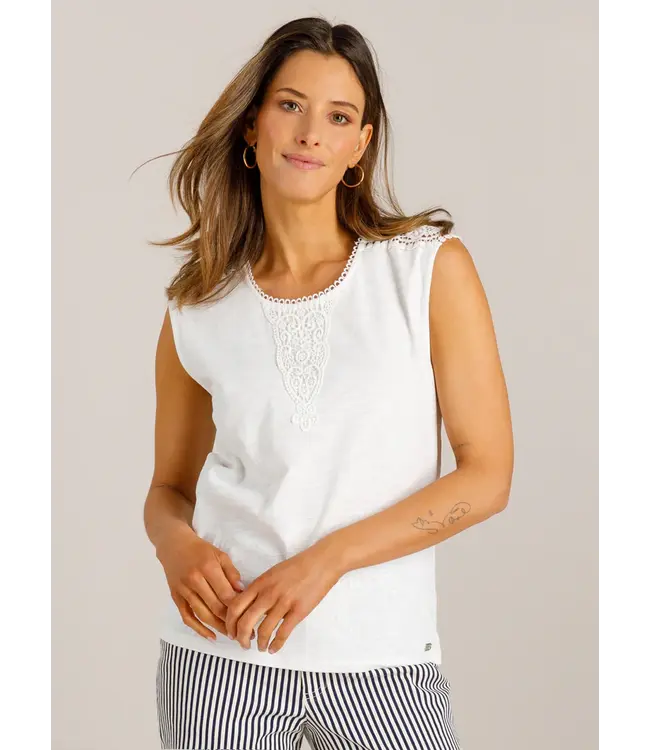 4200922/OffWhite  Verene Tops