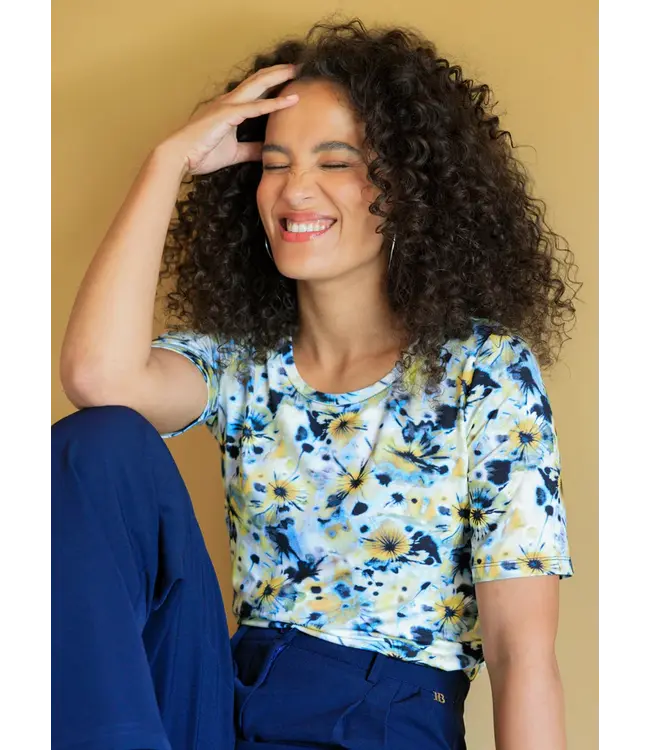 4200936-OffWhite/Multi-C  Valina Tops