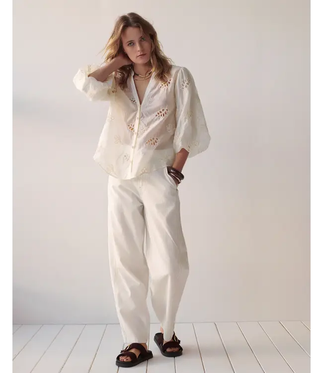 2s3472-12473/000122-Ivory  Blouse Rom