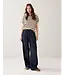 Summum Woman 4s2966-5156/000488-DarkBlueDenim  Wide leg denim Lw cotton tencel