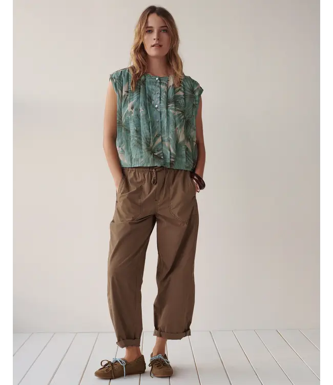 2s3494-12450/000431-GlacierBlue  Blouse sleeveless Flowers all over