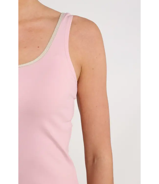 NKS01186-Blush/Gold  Juba Singlet
