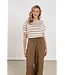 NUKUS NKS03040-Sand/Blush  Rachel Pullover Stripe