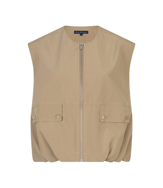 SRB4855/darksand  Ivy Sleeveless Gathering