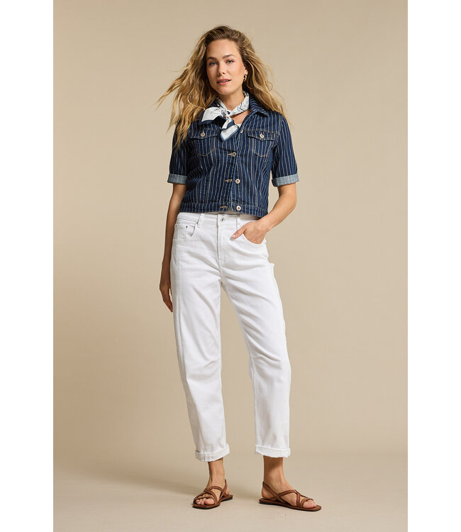 SRB4905/White  Caitlina Sidepatch White