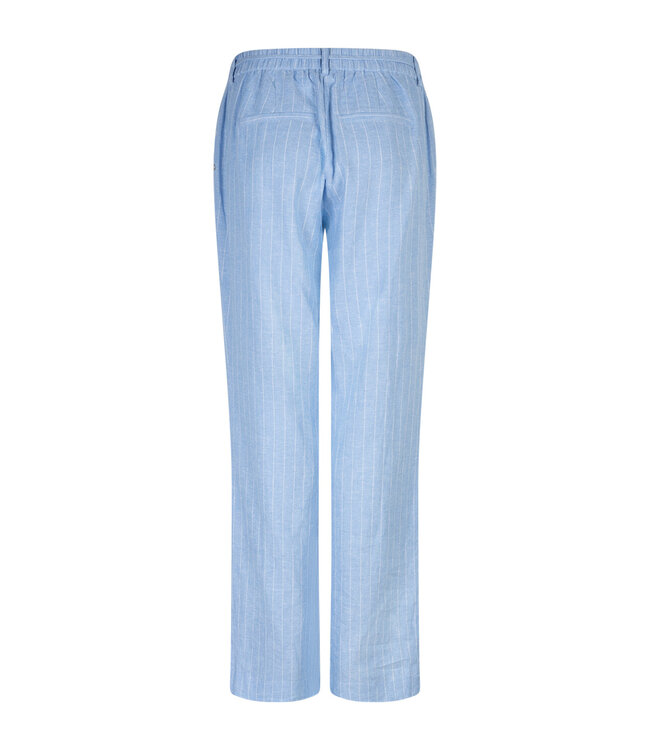 SRB4915/LightBlue-L33  Claudette Linen/Visco Pinstripe L33