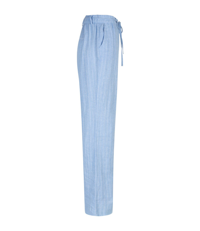 SRB4915/LightBlue-L33  Claudette Linen/Visco Pinstripe L33