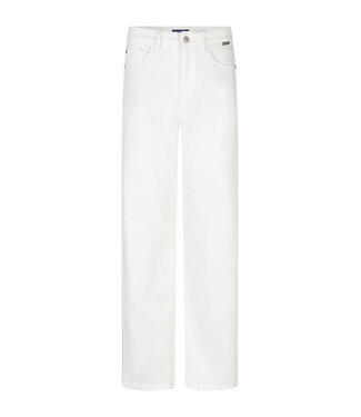Red Button SRB4906/Offwhite-L33  Claudette Slanted Seams Off White