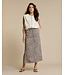 Red Button SRB4881/pebble  Indie Skirt Linen Leopard