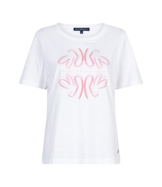 SRB4818/White/Rosewood  Tee Temmy Butterfly