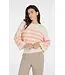 YAYA 01-000596-604/313071  Mixing textured sweater with stripes