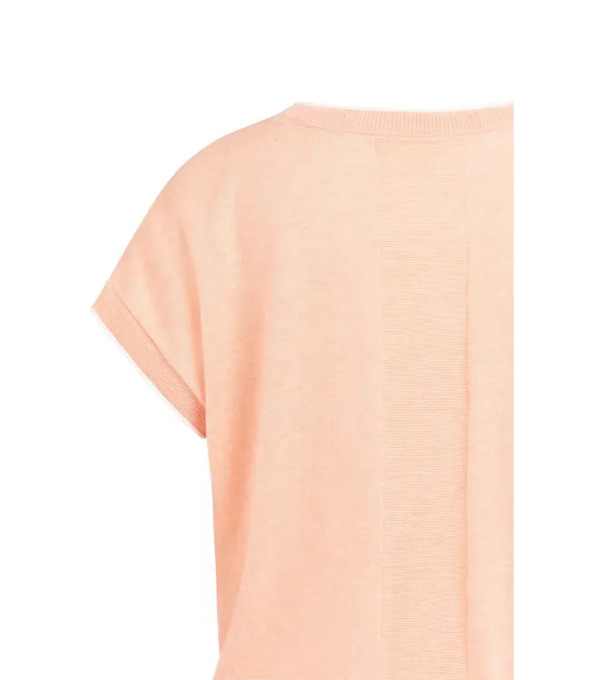 01-000580-604/313072  Knitted sweater with rolled edges