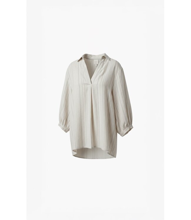 MaryanaS6/Linen stripe  Blouse