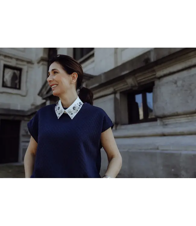 MaritS6/Navy  structured top
