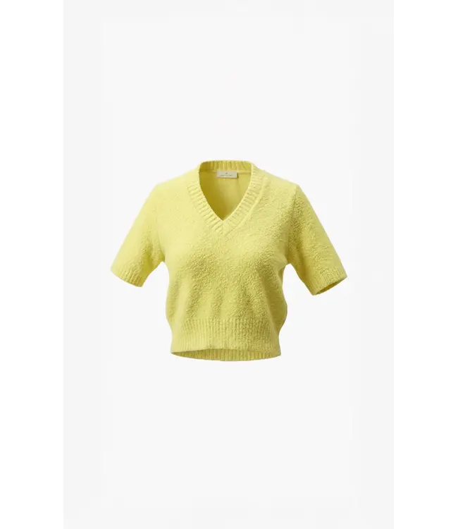BallatoS6/Yellow  soft yarn pullover