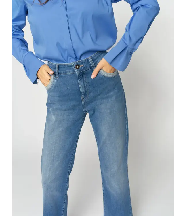 176390/MidBlue  MMCecilia Perla Jeans