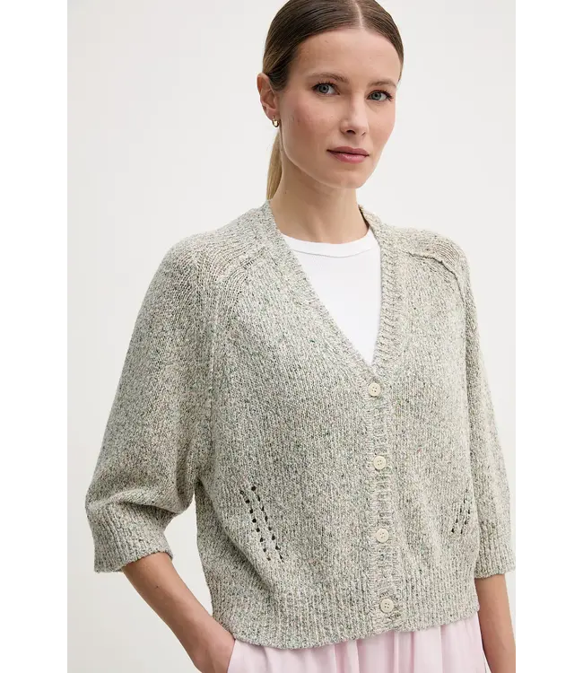 177670/TurfGreen  MMLizet Camelot Knit Cardigan