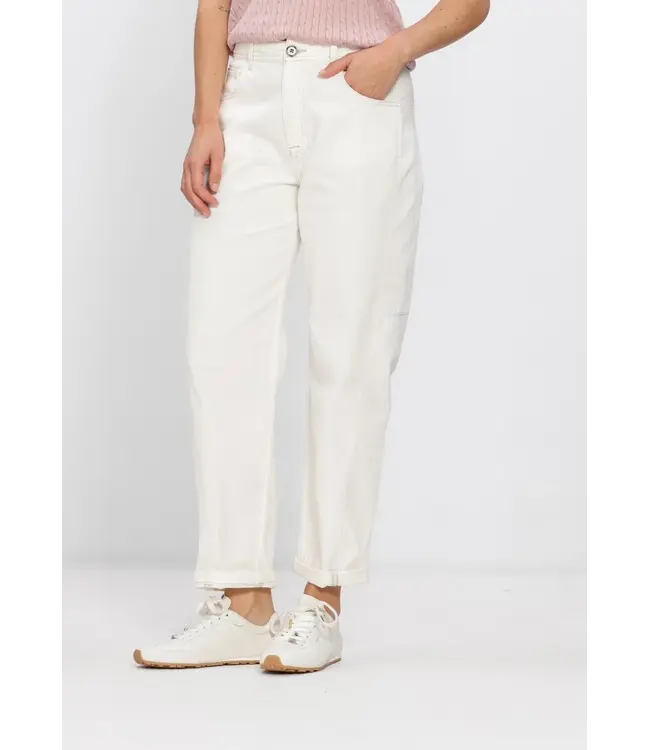 168170/White  MMAymen Melo Pant