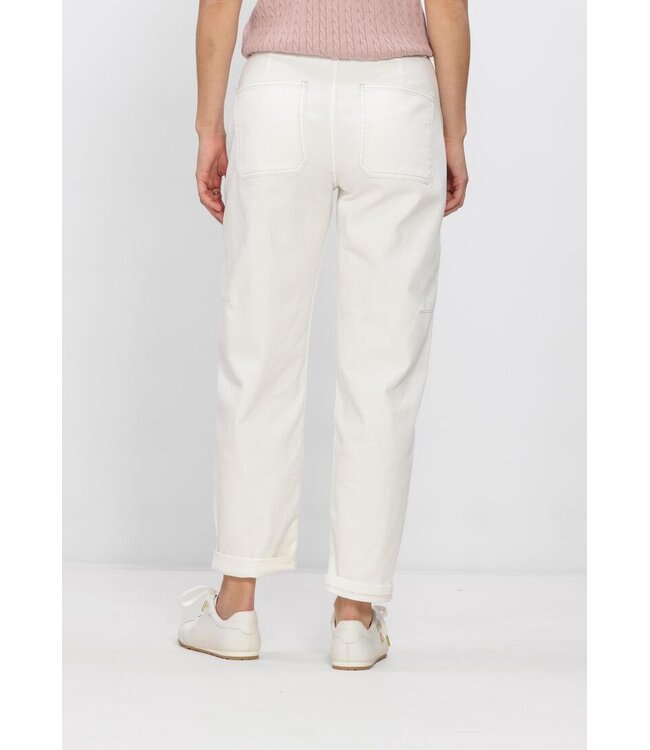 168170/White  MMAymen Melo Pant