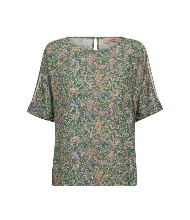 177360/TurfGreen  MMPalma Flowish Orchid Blouse