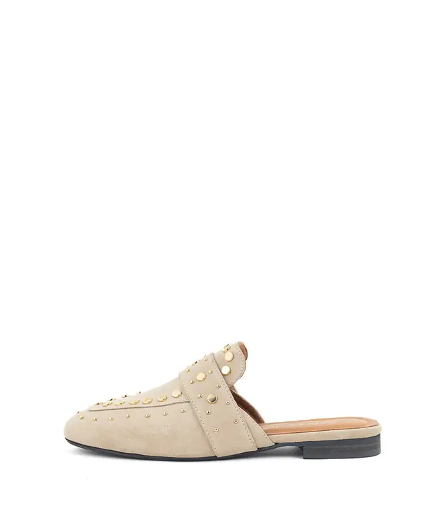 G-Nance-2/Beige  slipper muiltje