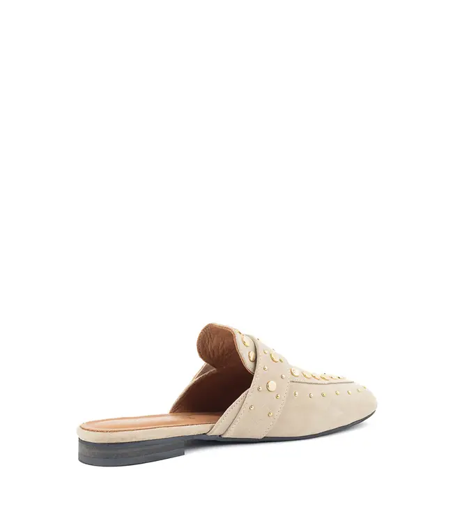 G-Nance-2/Beige  slipper muiltje