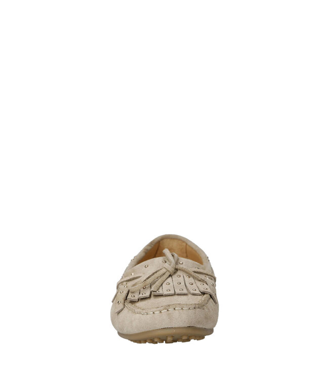 G-MINKE-Beig Moccasins