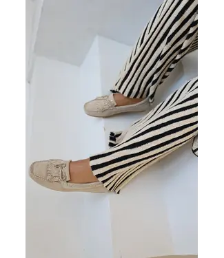 Babouche G-MINKE-Beig Moccasins