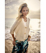 Tramontana C02-20-701/006800-Stone  Crochet V-Neck Cardigan