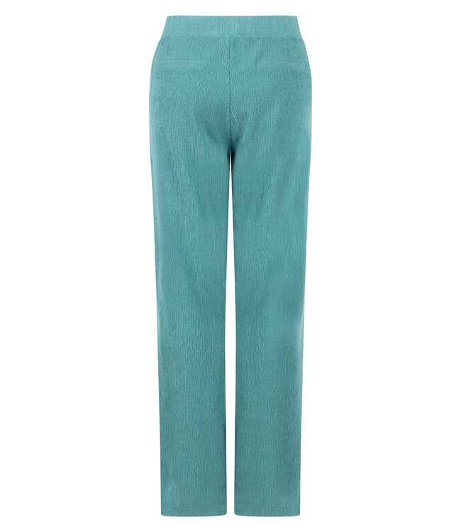 K01-20-101/005835-DeepAquaBlue  Crinkled Wide-Leg Trousers
