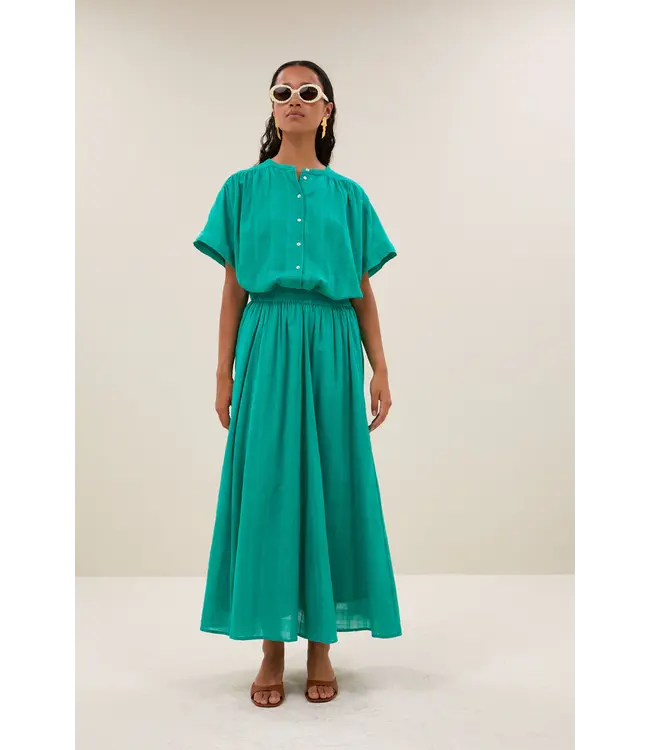 26218107/lucky green  ruby dobby skirt