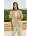 YAYA 01-501083-604/61104  Woven shortsleeve blazer with detachable bottom hem