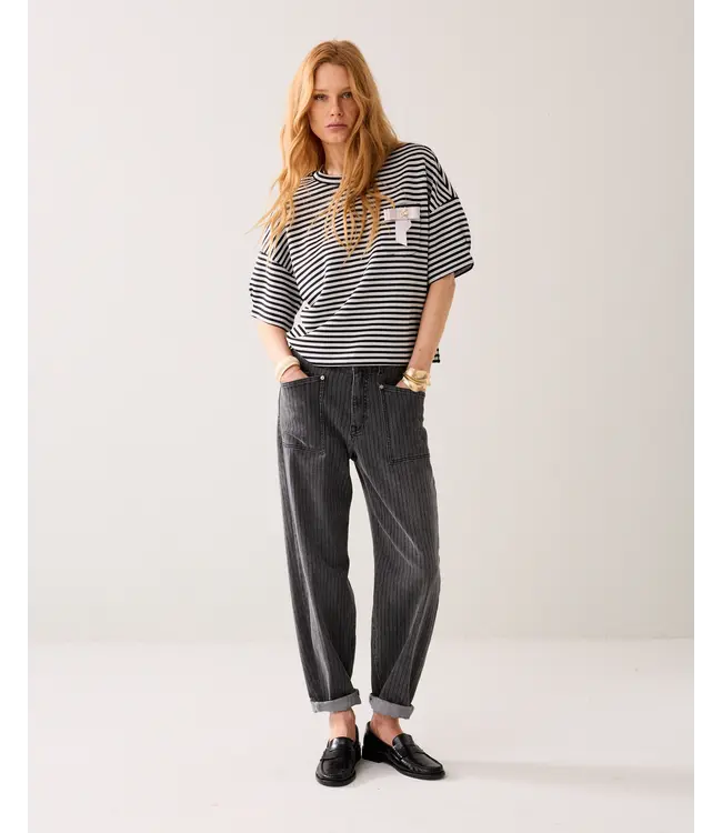 3s5290-30754/000990-Black  Top Striped scuba
