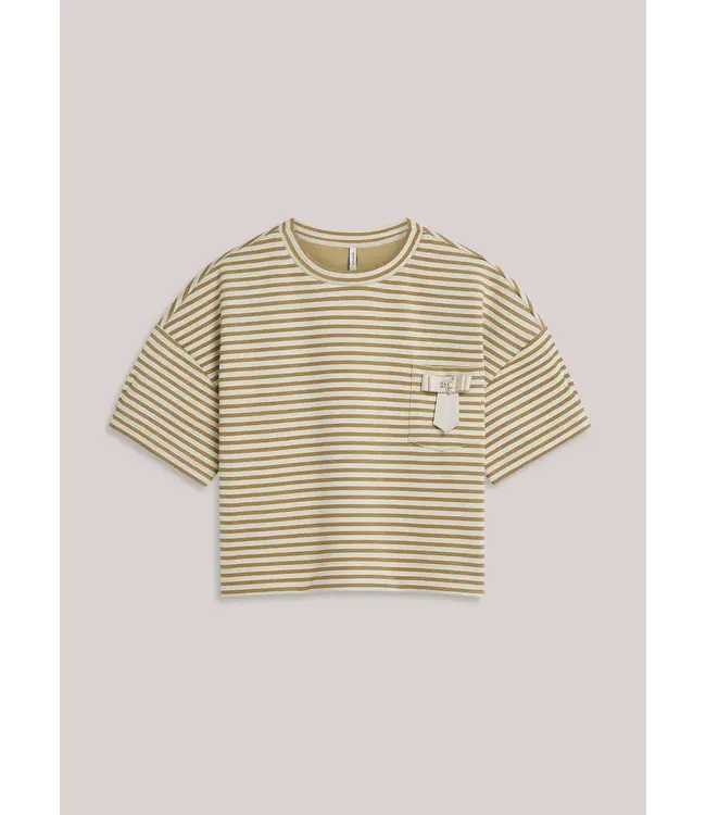 3s5290-30754/000703-Khaki  Top Striped scuba