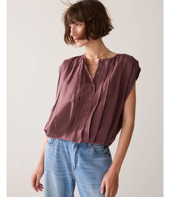 2s3483-12370/000334-DeepFig  Blouse sleeveless Viscose cotton