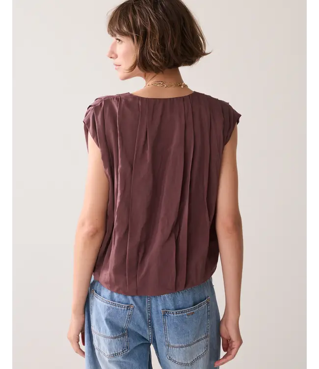 2s3483-12370/000334-DeepFig  Blouse sleeveless Viscose cotton