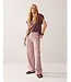 Summum Woman 4s2982-12478/000334-DeepFig  Flare pant Printed stripe twill