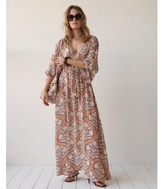 Summum Woman 5s1604-12121/000120-MultiColour  Dress Art deco print