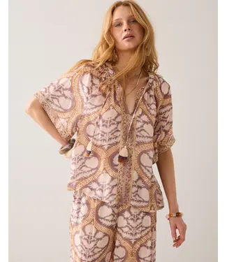 Summum Woman 2s3284-12121/000120-MultiColour  Top Art deco print
