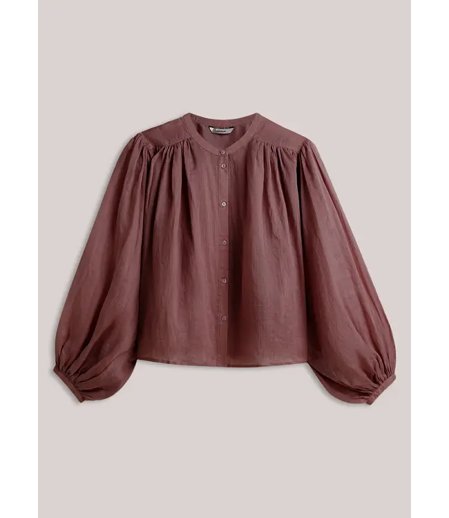 2s3508-12462/000334-DeepFig  Blouse Ramie