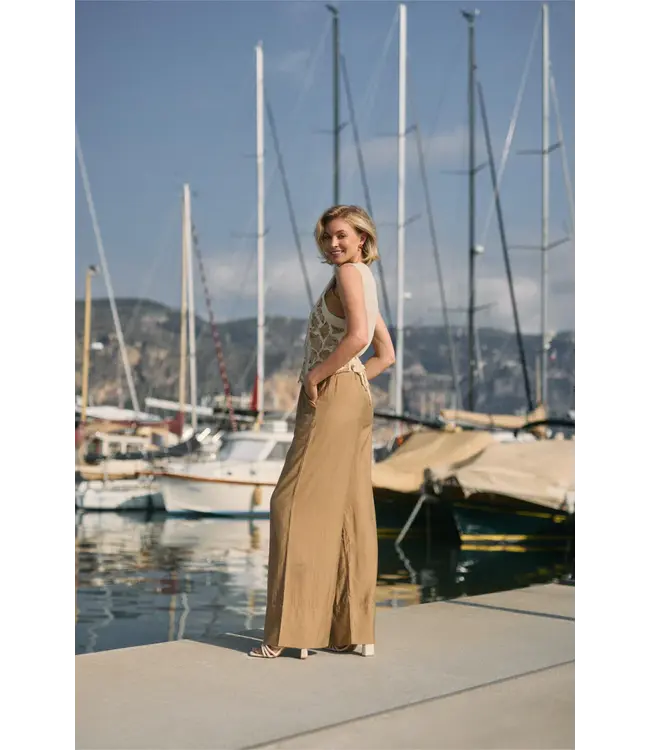 NKS09070-Camel  Merel Pants