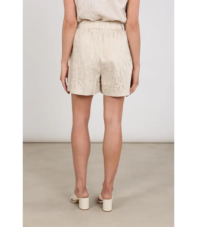 NKS09052-Sand  Dagmar Short Embroidery