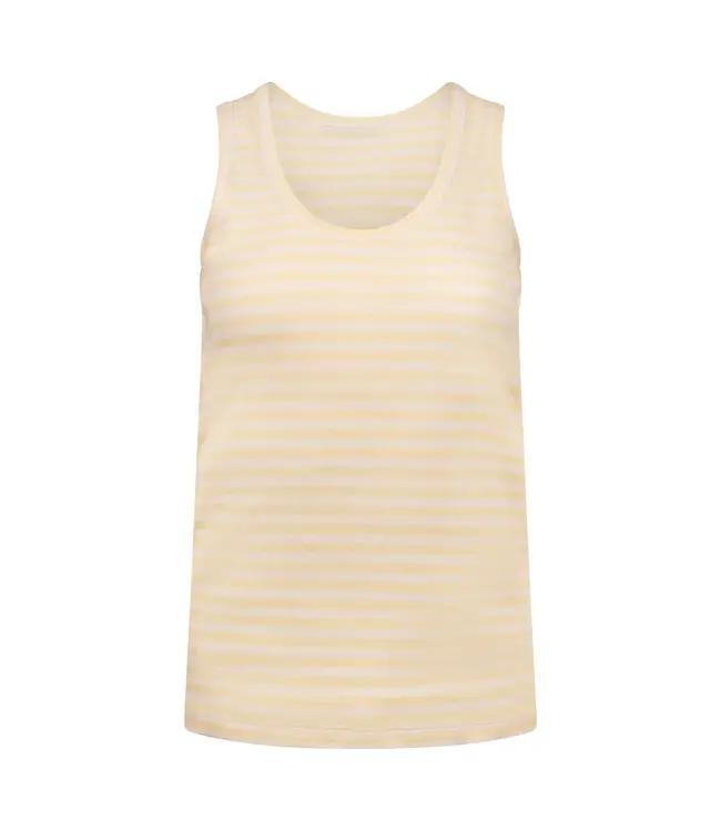 NKS01169-Offwhite/Sun  Steffie Singlet