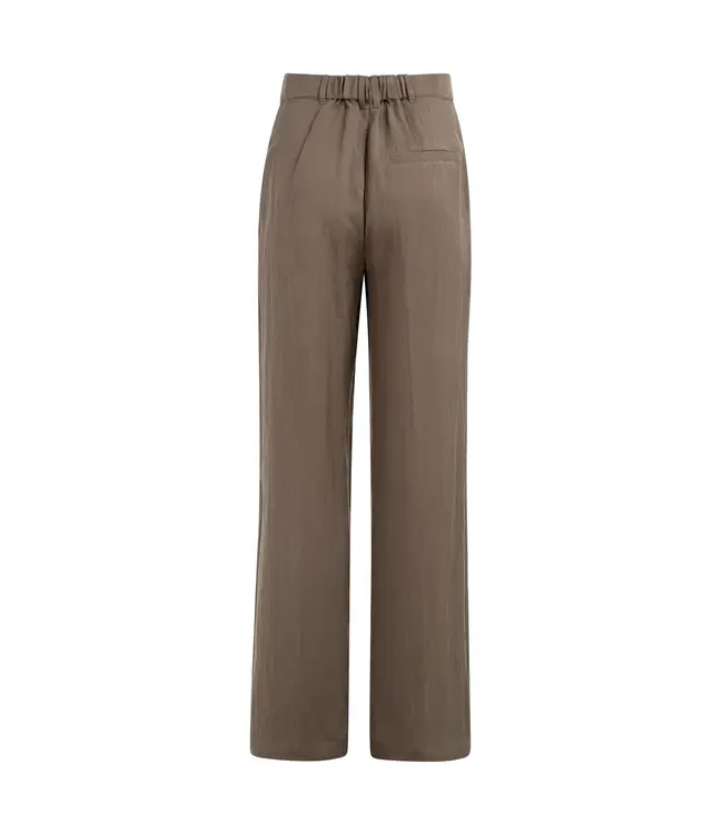 01-301253-605/99070  Woven wide leg trousers with pleaths - L32