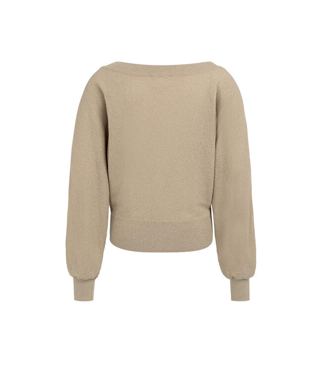 01-000583-604/61104  Batwing towel knit sweater