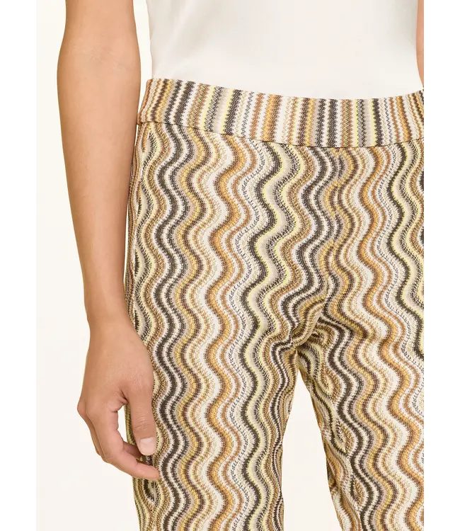 Faith pant Multicouloured wave Crochet